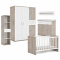 Wachsen Mit Babyzimmer Set Isabel 7-tlg. in Nelson Eiche