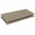 Rauch Möbel Zubehör: 2er-Set Einlegeböden, 112,5 cm Breite, Texline, 111x2,2x48 cm