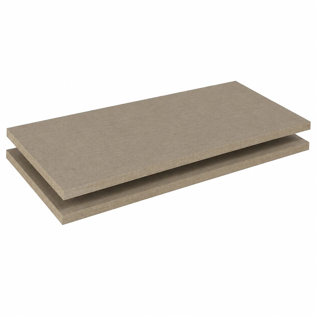 Rauch Möbel Zubehör: 2er-Set Einlegeböden, 112,5 cm Breite, Texline, 111x2,2x48 cm